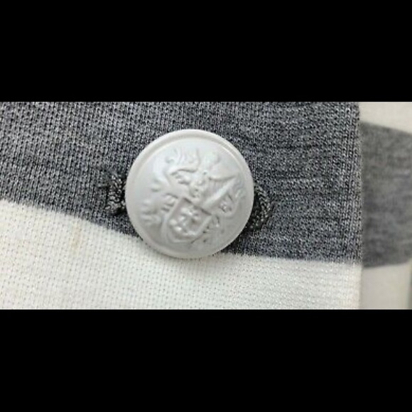 GAP Academy Gray Striped Blazer Jacket 10 - Picture 5 of 8